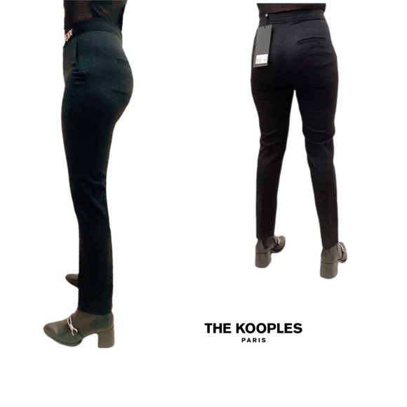The Kooples Pants - NEW The Kooples Stretch Smocking Pants in black